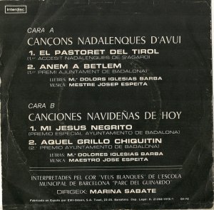 Disc cançons Nadalenques