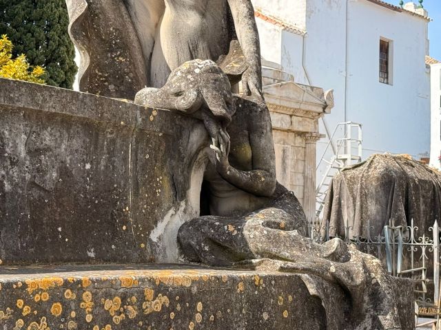 Desconsol  de Josep Llimona a Sitges 1903